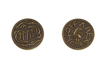 Anglo-Saxon Themed Gaming Coins - Medium 25mm (12-Pack) (ONLINE ORDER ONLY)