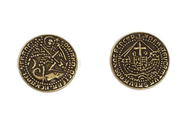 Early English Kings Themed Gaming Coins - Medium 25mm (12-Pack) (ONLINE ORDER ONLY)