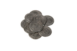 Early English Kings Themed Gaming Coins - Large 30mm (9-Pack) (ONLINE ORDER ONLY)