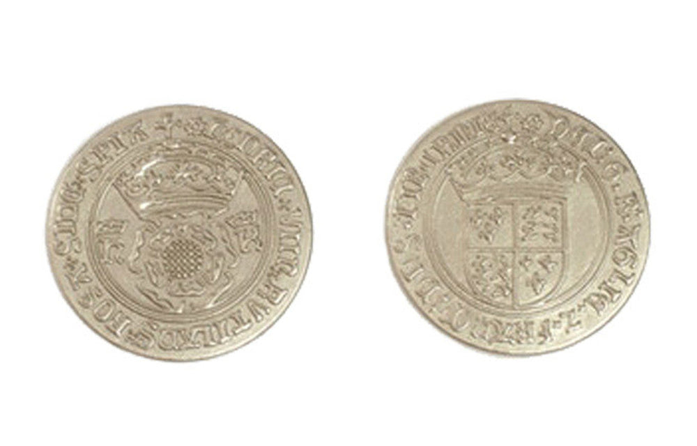 Early English Kings Themed Gaming Coins - Large 30mm (9-Pack) (ONLINE ORDER ONLY)