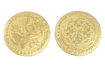 Early English Kings Themed Gaming Coins - Jumbo 35mm (6-Pack) (ONLINE ORDER ONLY)