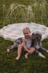 Green Gingham Splash Pad (ONLINE ORDER ONLY)
