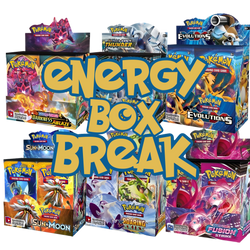 Pokemon TCG: Energy Booster Box Break (ONLINE ORDER ONLY)