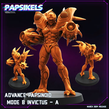 3D Printed Papsikels Advance Papsinoid Mode B Invictus Set 28mm 32mm (Online Only)