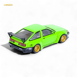 Inno64 TOYOTA AE86 Levin "PANDEM ROCKET BUNNY" Green 1:64 (ONLINE ORDER ONLY)