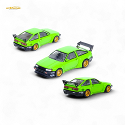 Inno64 TOYOTA AE86 Levin "PANDEM ROCKET BUNNY" Green 1:64 (ONLINE ORDER ONLY)