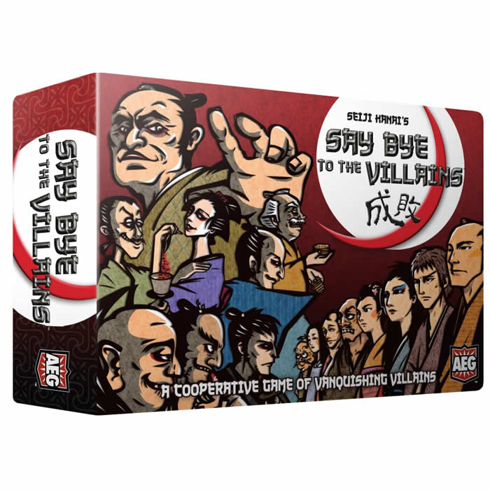 AEG5806 Say Bye to the Villains Card Game Alderac Entertainment (ONLINE ORDER ONLY)
