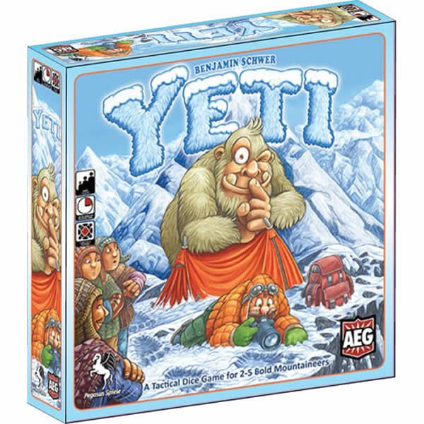 AEG5872 Yeti A Tactical Dice Game Alderac Entertainment Group (ONLINE ORDER ONLY)