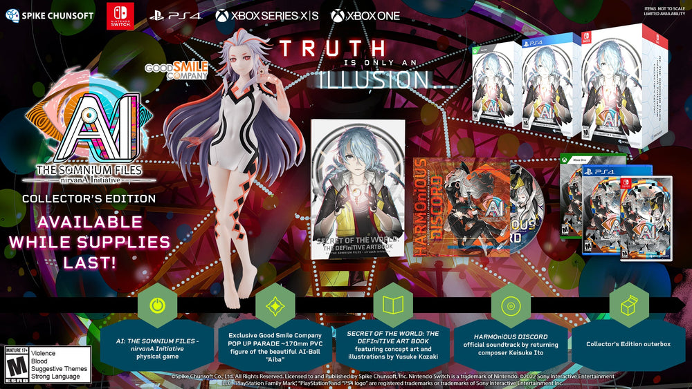 AI: The Somnium Files - Nirvana Initiative Collector's Edition (Playstation 4) (Online Only)