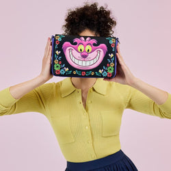 Loungefly Disney Alice in Wonderland Cheshire Cat Tulgey Wood Crossbody Bag (Online Order Only)
