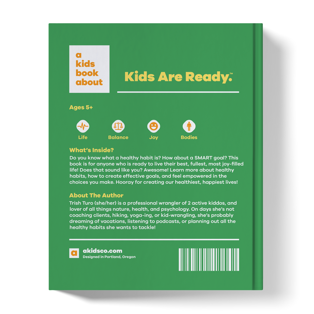 A Kids Book About Healthy Habits (Online Order Only)