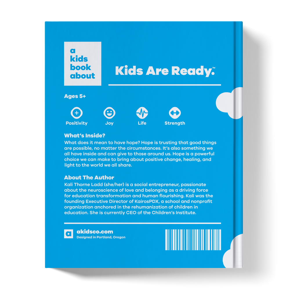A Kids Book About Hope (Online Order Only)