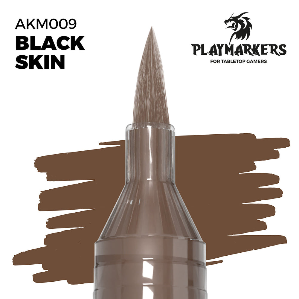 AK Interactive Markers: Playmarkers - Black Skin