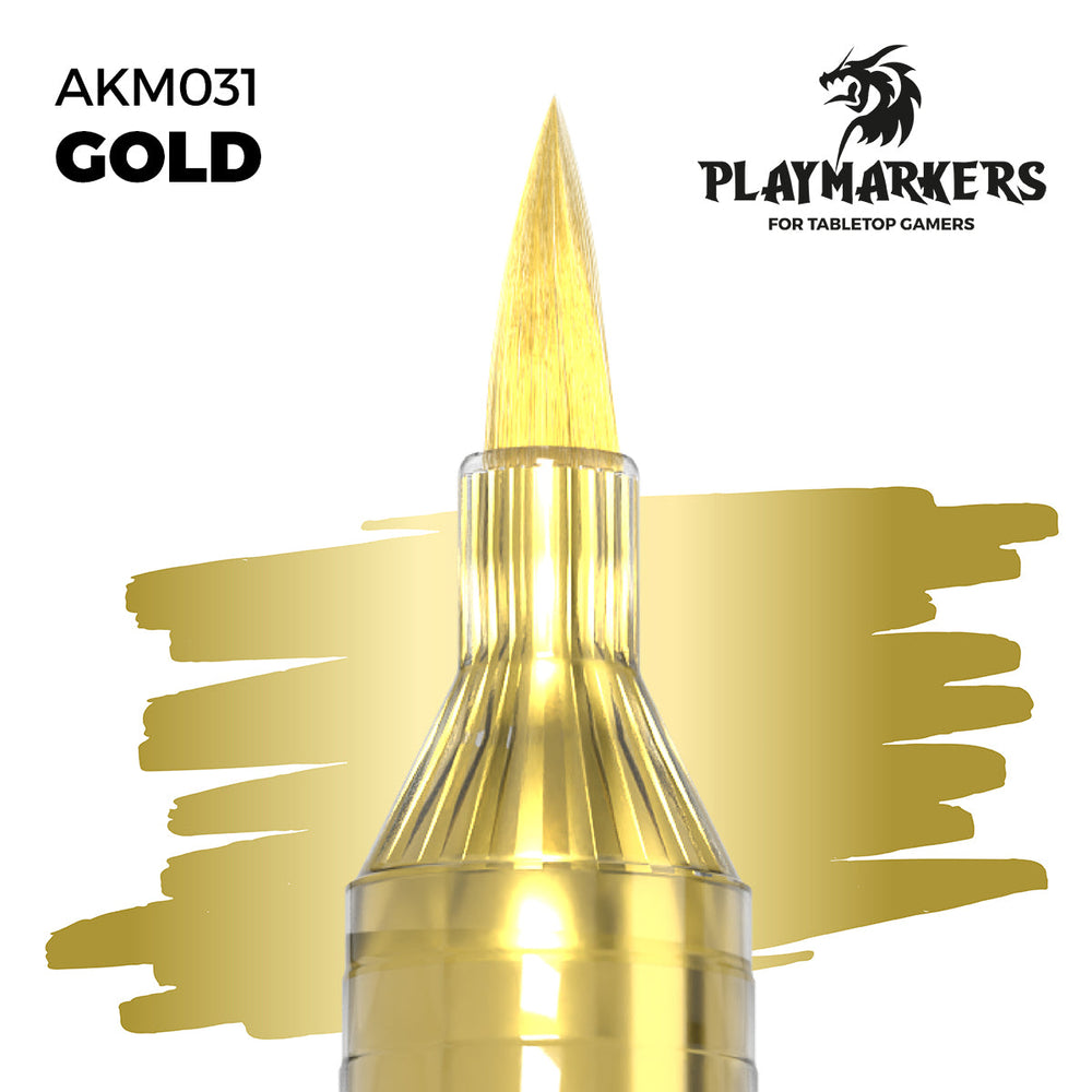 AK Interactive Markers: Playmarkers - Gold