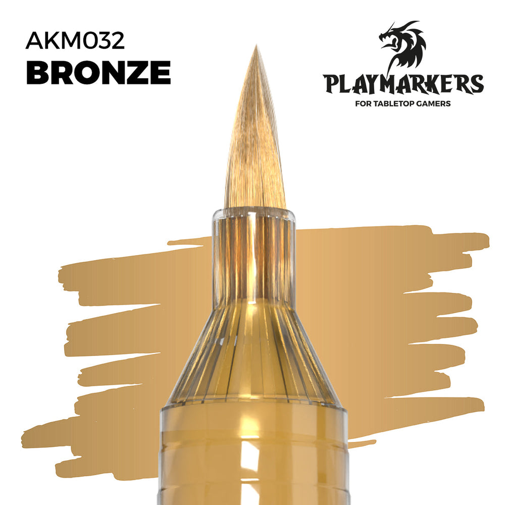 AK Interactive Markers: Playmarkers - Bronze (ONLINE ORDER ONLY)