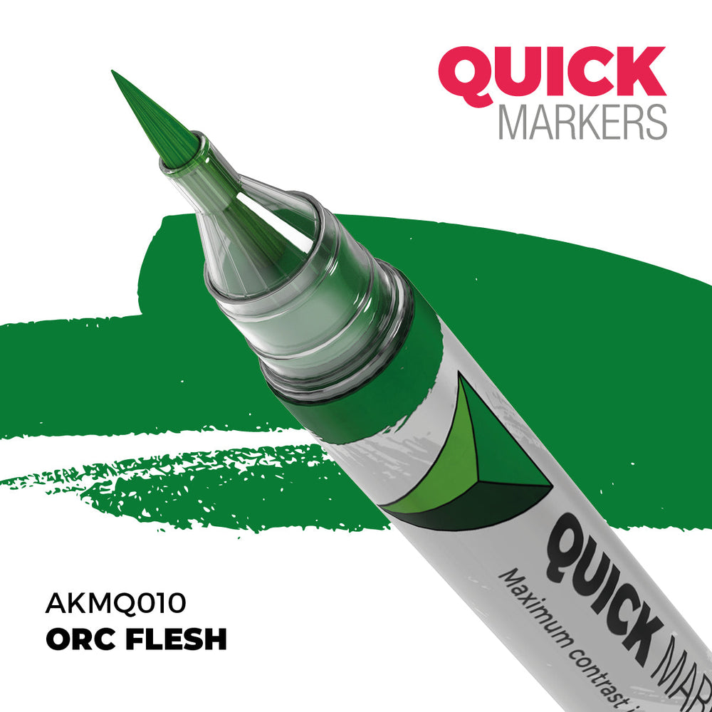 AK Interactive Markers: Quick Markers - Orcs Set (5)