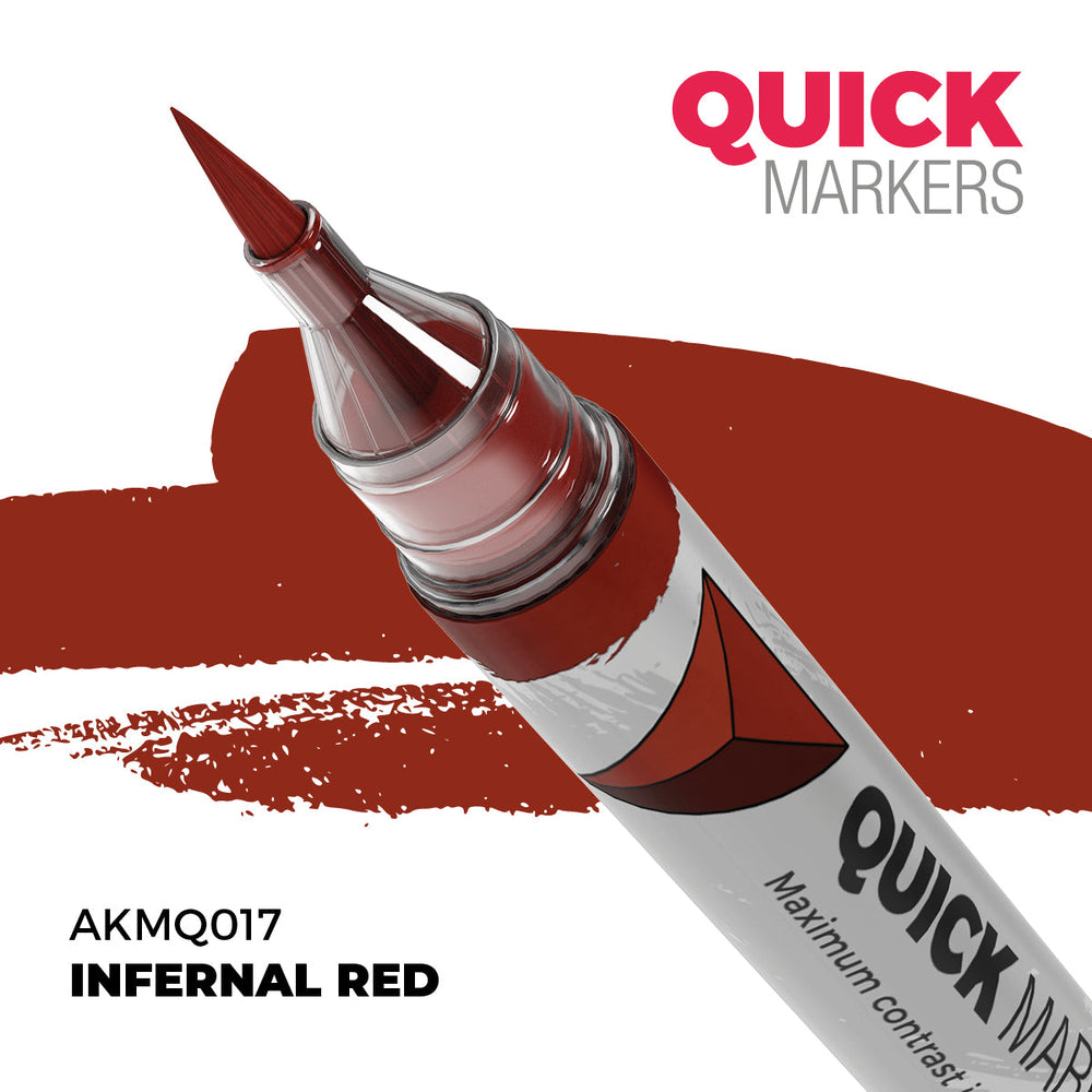 AK Interactive Markers: Quick Markers - Orcs Set (5)