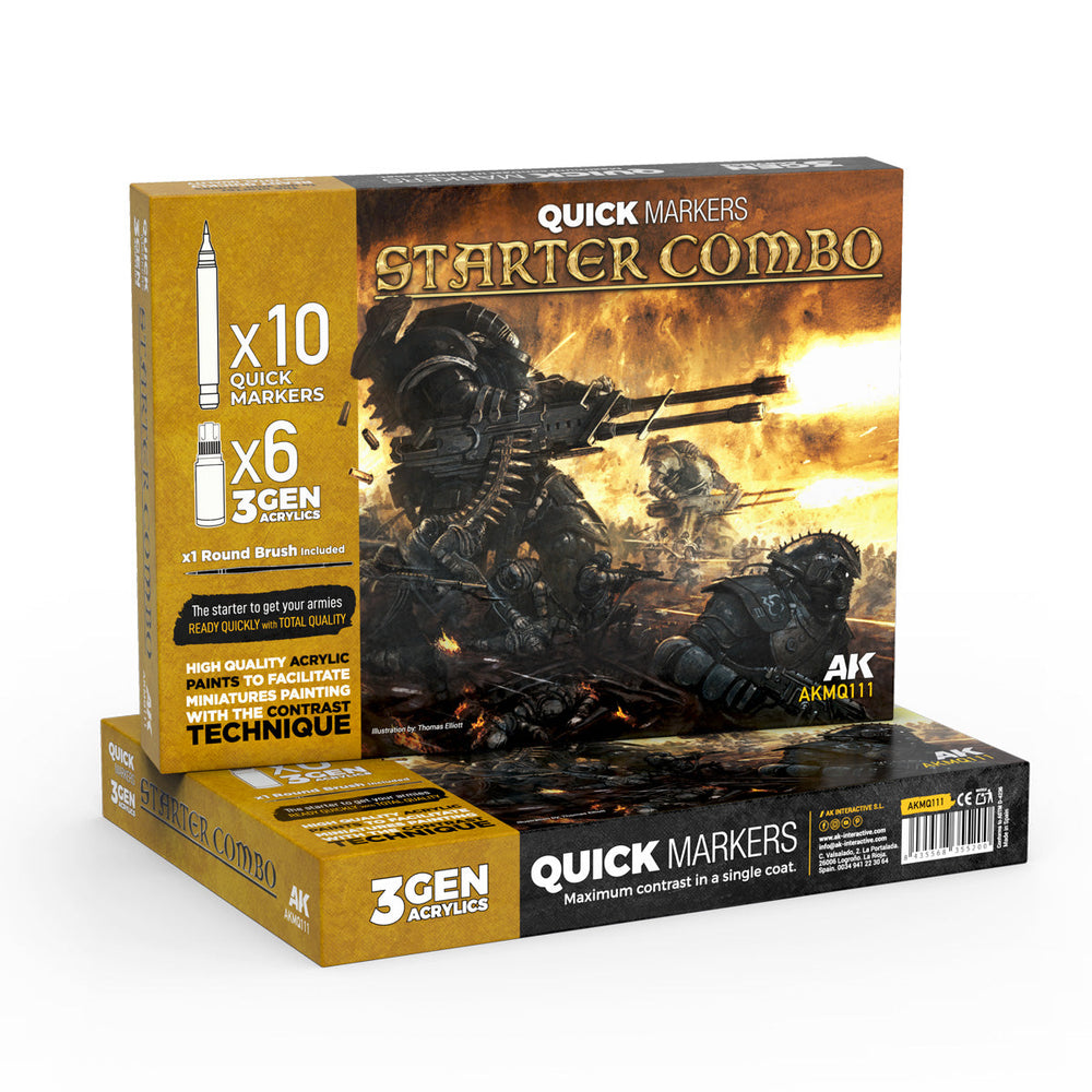 AK Interactive Markers: Starter Combo