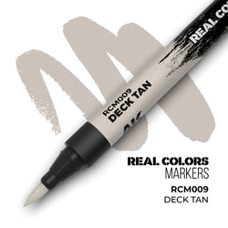AK Interactive Markers: Real Color Markers - Deck Tan