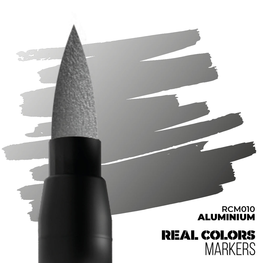 AK Interactive Markers: Real Colors Markers - Aluminum