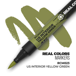 AK Interactive Markers: Real Color Markers - US Interior Yellow Green