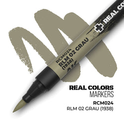 AK Interactive Markers: Real Color Markers - RLM 02 Grau (1938)