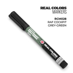 AK Interactive Markers: Real Color Markers - Raf Cockpit Grey-Green