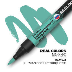AK Interactive Markers: Real Color Markers - Russian Cockpit Turquoise