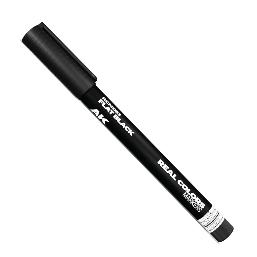 AK Interactive Markers: Real Colors Markers - Flat Black