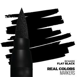 AK Interactive Markers: Real Colors Markers - Flat Black