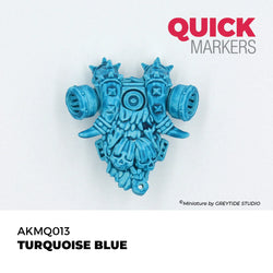 AK Interactive Markers: Quick Markers - Turquoise Blue