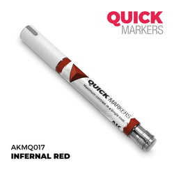 AK Interactive Markers: Quick Markers - Infernal Red