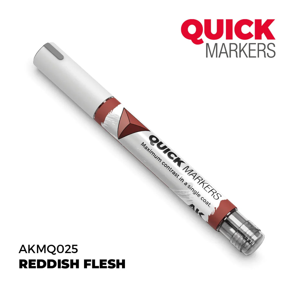 AK Interactive Markers: Quick Markers - Reddish Flesh