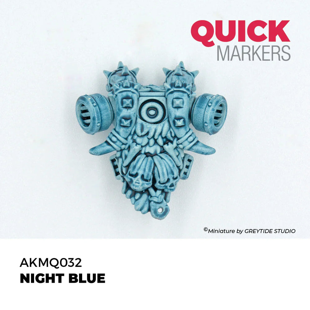AK Interactive Markers: Quick Markers - Night Blue