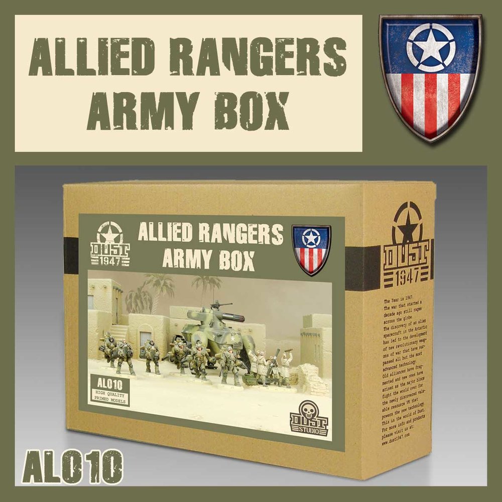 DUST 1947: Heavy Rangers Army Box (ONLINE ORDER ONLY)