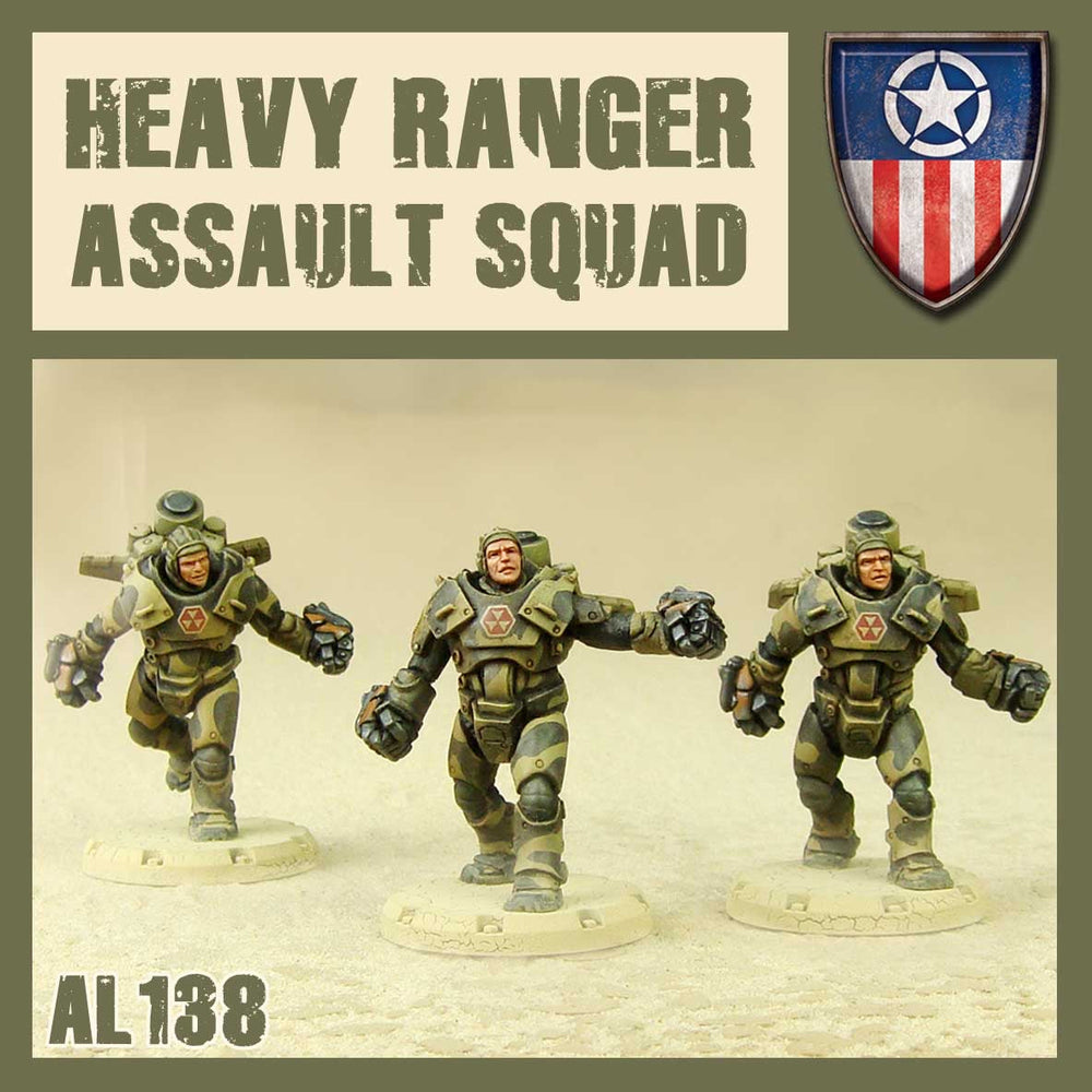 DUST 1947: Heavy Rangers Assault Squad (ONLINE ORDER ONLY)