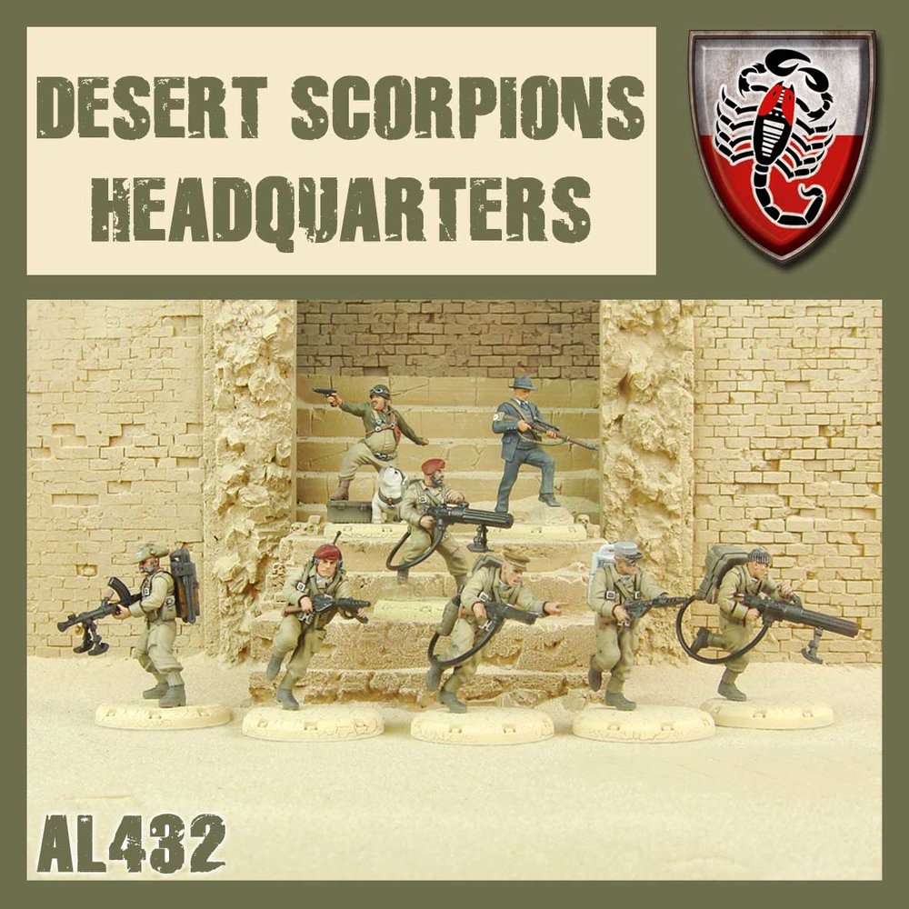 DUST 1947: Desert Scorpion HQ (ONLINE ORDER ONLY)