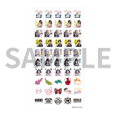 Algernon MMR School Sticker Sheet JAPANESE - Goddess of Victory: NIKKE (Online Only) (Online Order Only)