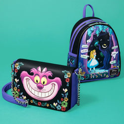 Loungefly Disney Alice in Wonderland Tulgey Wood Lenticular Mini Backpack (Online Order Only)