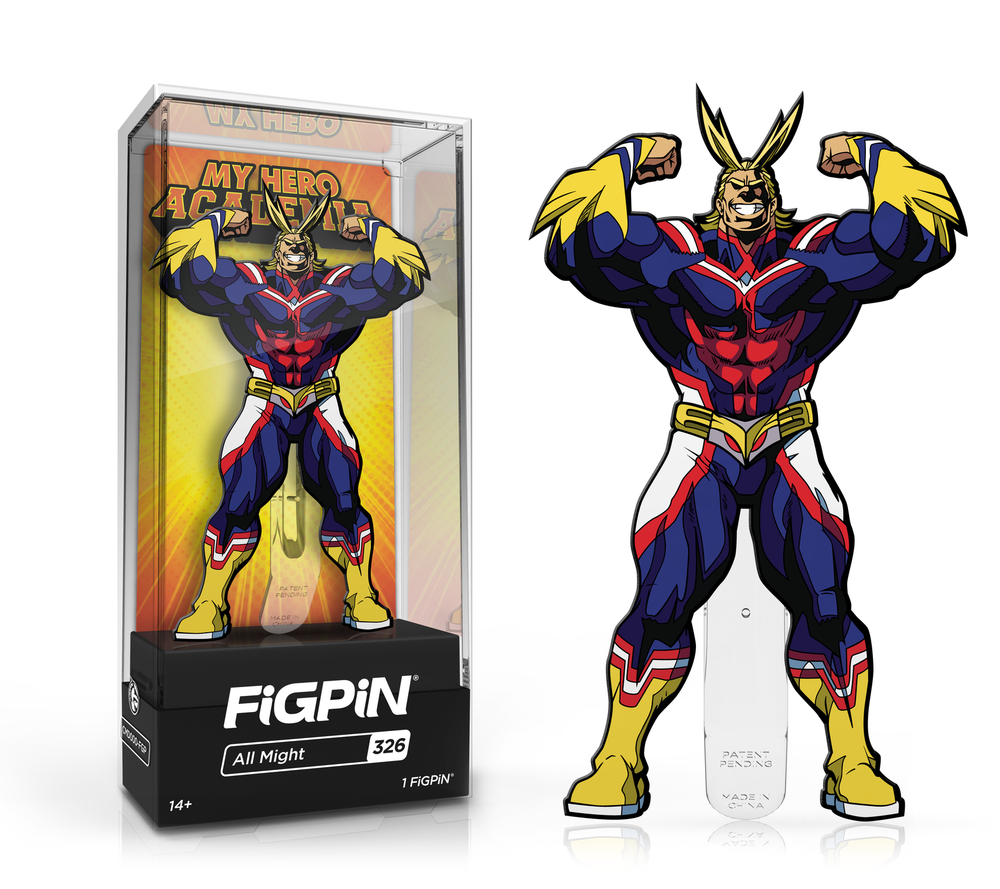 FiGPiN: My Hero Academia - All Might #326 (ONLINE ORDER ONLY)