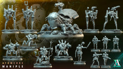 3D Printed Archvillain Games Atomcore Culverin Atomcore Maniple 28 32mm D&D (Online Only)