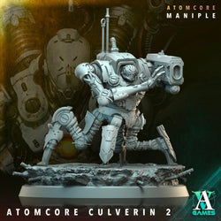 3D Printed Archvillain Games Atomcore Culverin Atomcore Maniple 28 32mm D&D (Online Only)