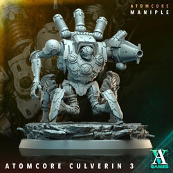 3D Printed Archvillain Games Atomcore Culverin Atomcore Maniple 28 32mm D&D (Online Only)