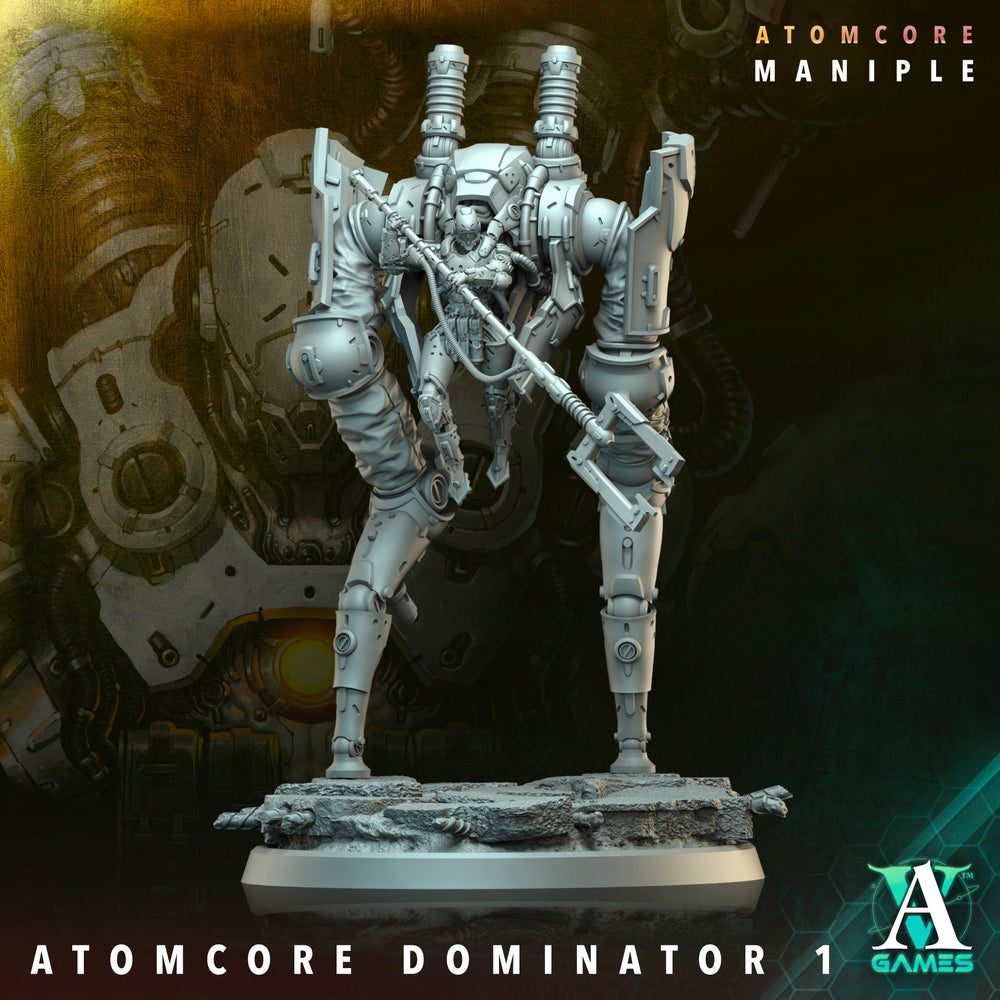3D Printed Archvillain Games Atomcore Dominator Atomcore Maniple 28 32mm D&D (Online Only)