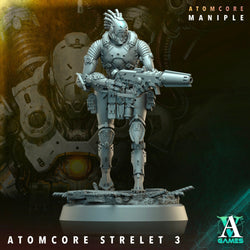 3D Printed Archvillain Games Atomcore Strelets Prospector Atomcore Maniple 28 32mm D&D (Online Only)