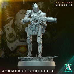 3D Printed Archvillain Games Atomcore Strelets Prospector Atomcore Maniple 28 32mm D&D (Online Only)