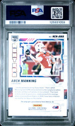 Graded 2025 Panini Score Arch Manning #NEN-AMA Next Era Auto Texas Longhorns Rookie RC Football Card PSA 9 Mint (ONLINE ORDER ONLY)