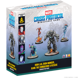 Marvel Crisis Protocol: Iron Lad, Iron Monger, Kang the Conqueror & Rescue
