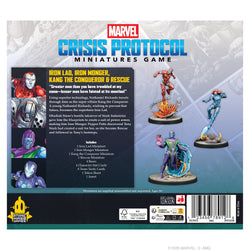 Marvel Crisis Protocol: Iron Lad, Iron Monger, Kang the Conqueror & Rescue