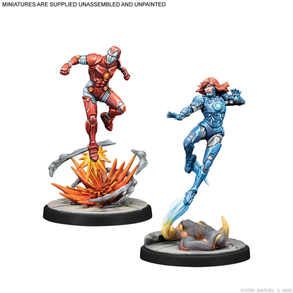 Marvel Crisis Protocol: Iron Lad, Iron Monger, Kang the Conqueror & Rescue